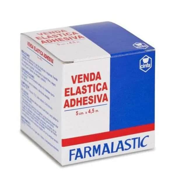 Farmalastic Venda Elástica Adhesiva 5cm x 4,5m